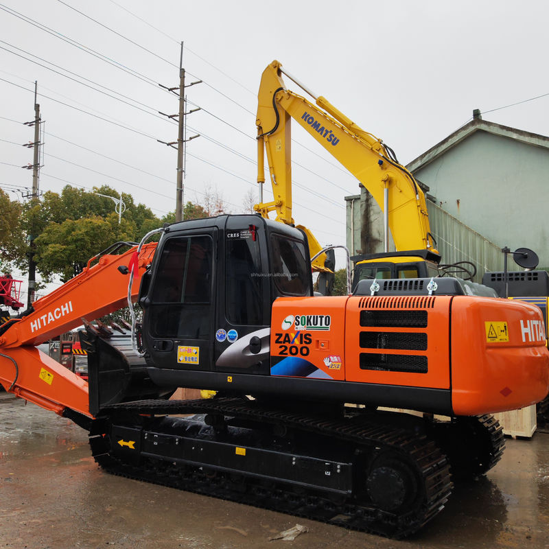 HITACHI excavator hitachi zx200 excavator bekas konstruksi mesin pemindahan tanah murah harga bekas excavator
