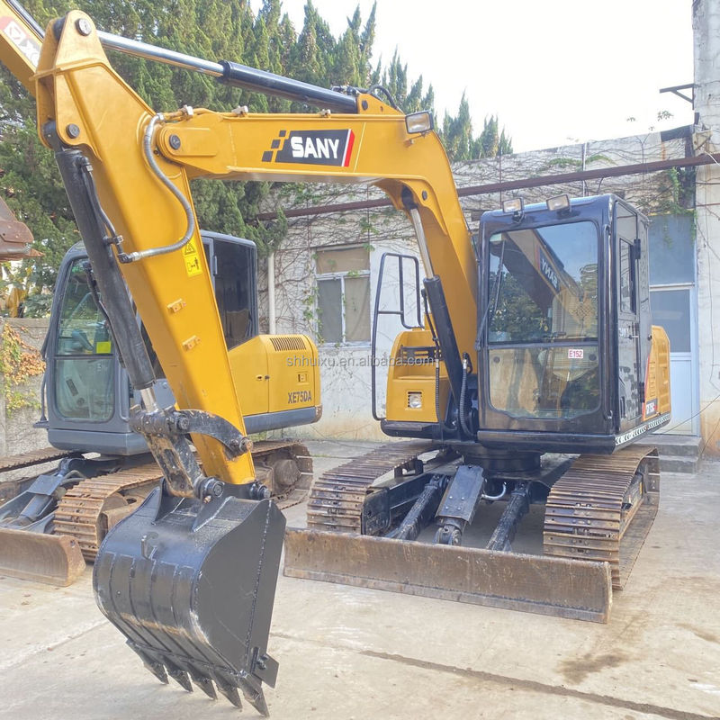 Cina Original Digunakan Sany Excavator 75c SY75C-10 SY75C-8 SY75C-9 Mini Excavator 8 Ton