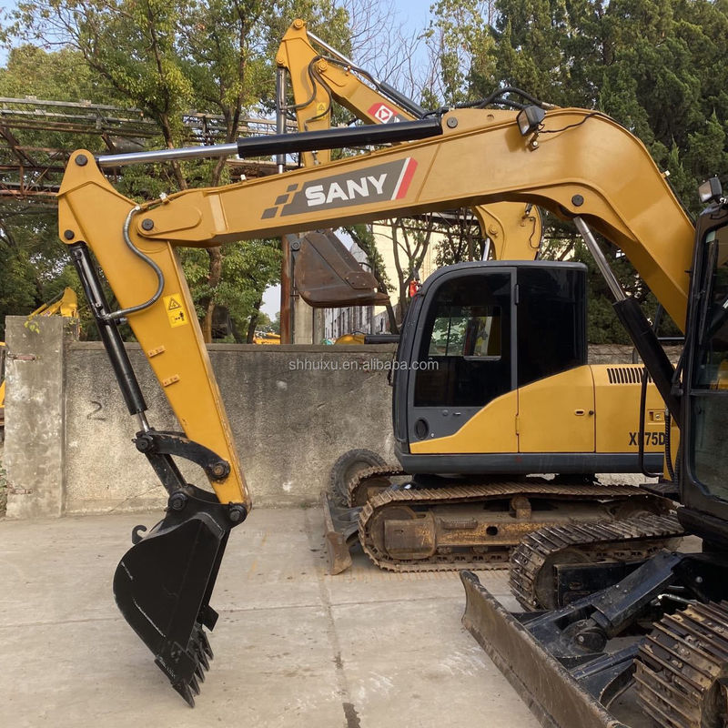Cina Original Digunakan Sany Excavator 75c SY75C-10 SY75C-8 SY75C-9 Mini Excavator 8 Ton