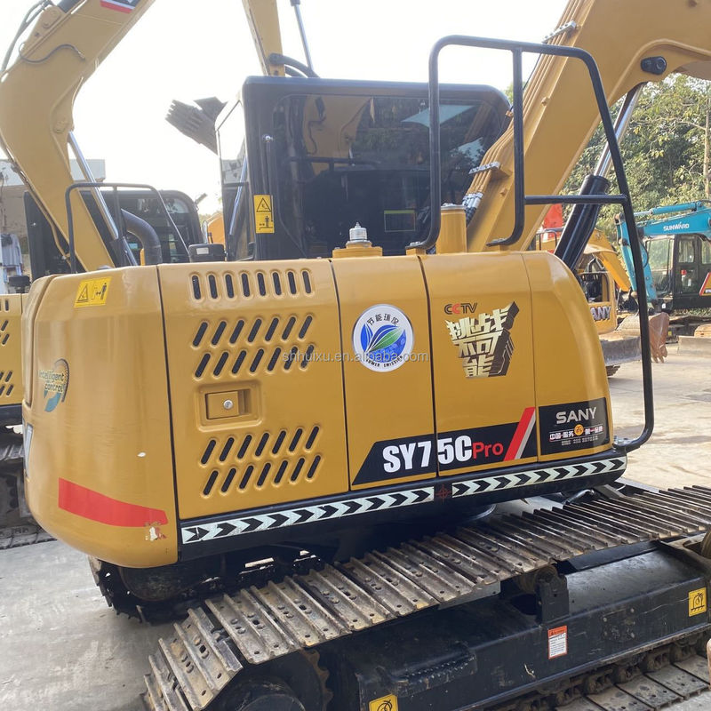 Cina Original Digunakan Sany Excavator 75c SY75C-10 SY75C-8 SY75C-9 Mini Excavator 8 Ton