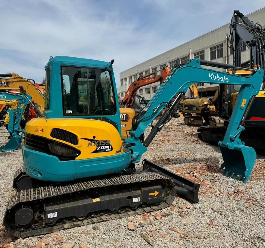 Tangan kedua Digunakan Crawler Excavator Kubotad 155 Mesin konstruksi berkualitas baik Jepang Mini Kubota 155 Dengan harga murah