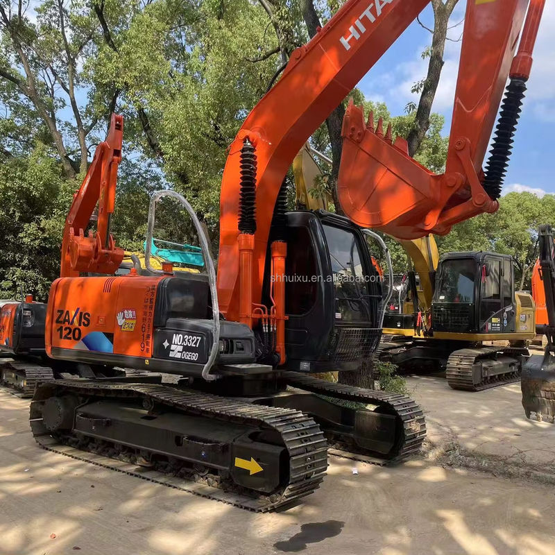 warna oranye digunakan Hitachi zx120/tangan kedua Hitachi zx120 dengan harga murah di jual