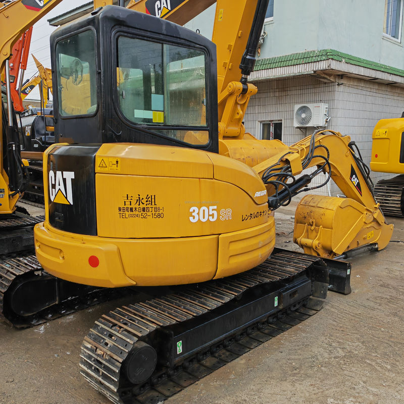 5 Ton Digunakan Cat 305sr Digunakan Mini Crawler Excavator Second Hand Mini Excavator