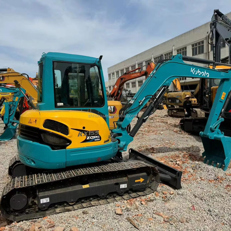 5.5 Ton Mini Digger bekas Kubota Kx155 Original Jepang Crawler Digger