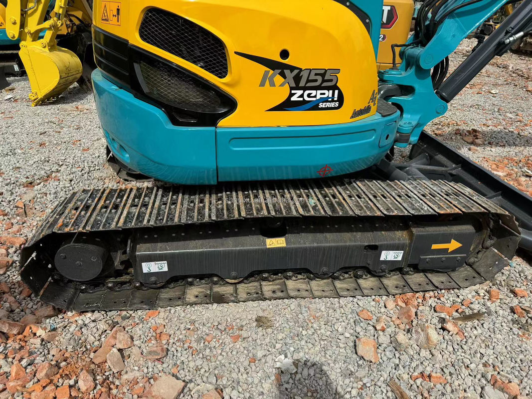 5.5 Ton Mini Digger bekas Kubota Kx155 Original Jepang Crawler Digger