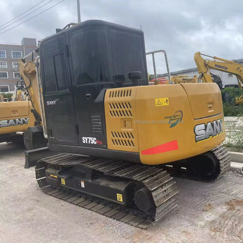 7.5 Ton Digunakan Sany Excavator Second Hand Sany Crawler Excavator Sany75