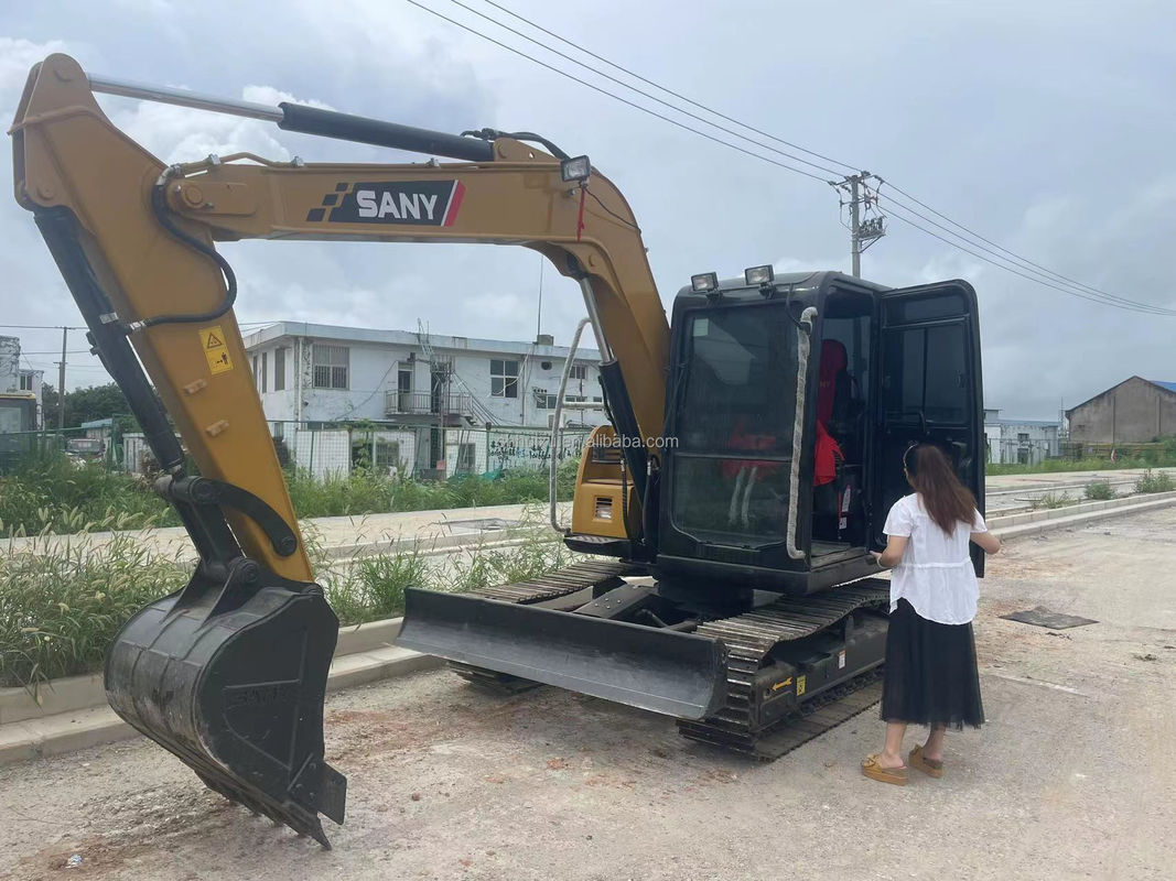 7.5 Ton Digunakan Sany Excavator Second Hand Sany Crawler Excavator Sany75