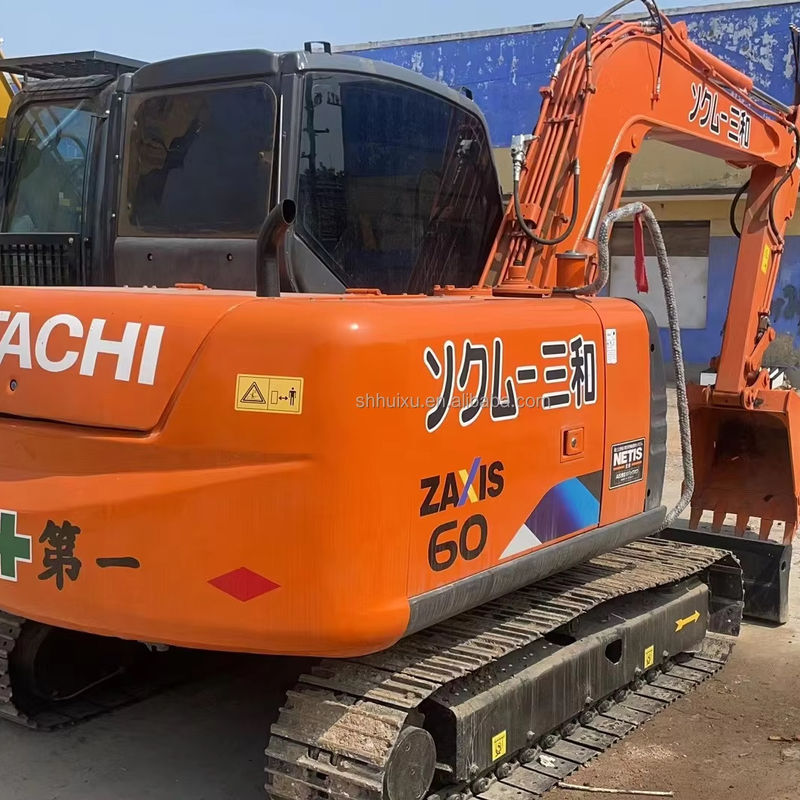 6000KG Zx60 Digunakan Hitachi Excavator Warna Asli Digunakan Hitachi Mini Excavator