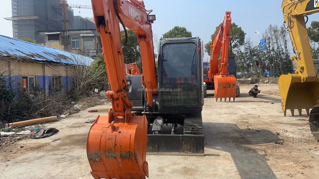 6000KG Zx60 Digunakan Hitachi Excavator Warna Asli Digunakan Hitachi Mini Excavator