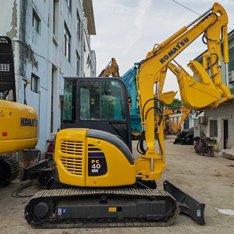 Mini excavator bekas Komatsu PC40MR penggali kecil mesin bekas mini excavator crawler Komatsu PC40MR harga pabrik