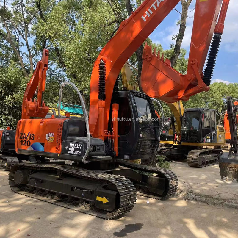 Digunakan Jepang Merek Excavator Hitachi Zx120 Hitachi Zx130 12,2 Ton 0,52m3 Kapasitas ember
