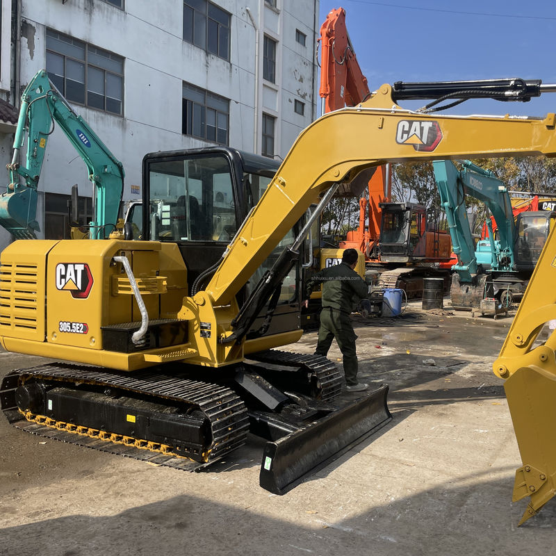 Super Nilai Pengalaman Digunakan CAT 305.5 excavator CAT 305.5E2 307d 306 308c mini excavator Untuk Dijual