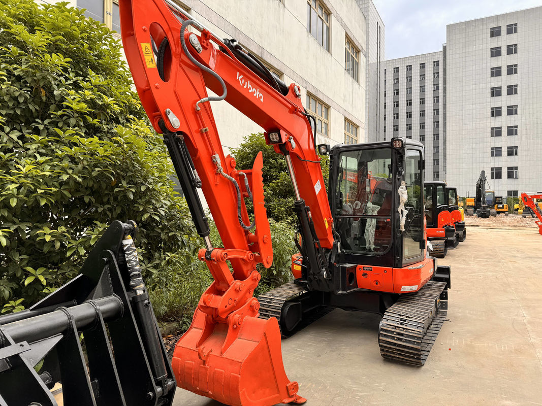 Mini KUBOTA KX165 Digger Crawler Jenis Pindah