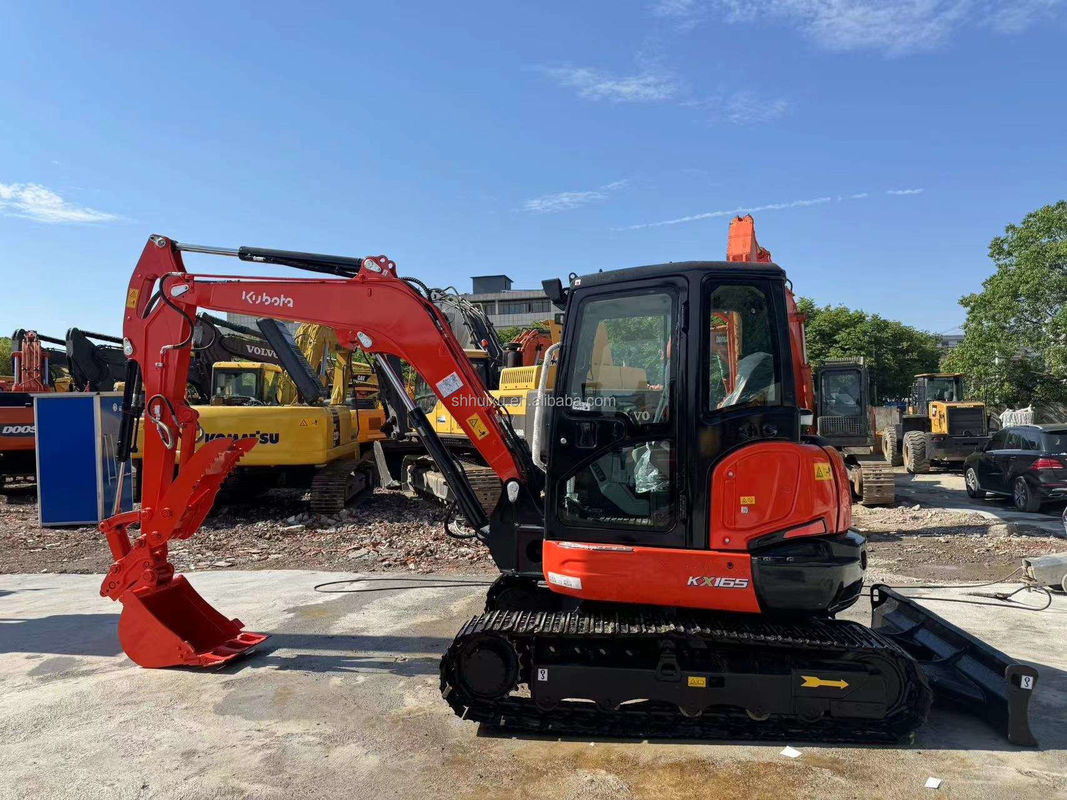 Mini KUBOTA KX165 Digger Crawler Jenis Pindah