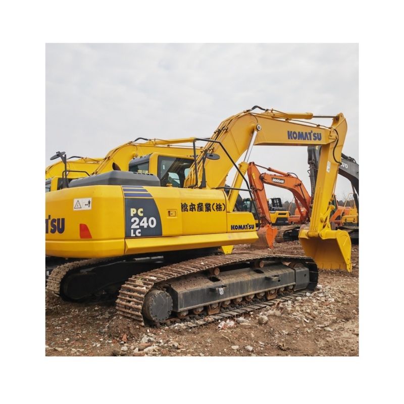 Digunakan Hydraulic Besar komatsu pc240 excavator Crawler 24ton bekas Excavators Jepang Merek asli Komatsu pc240 Pc200-8