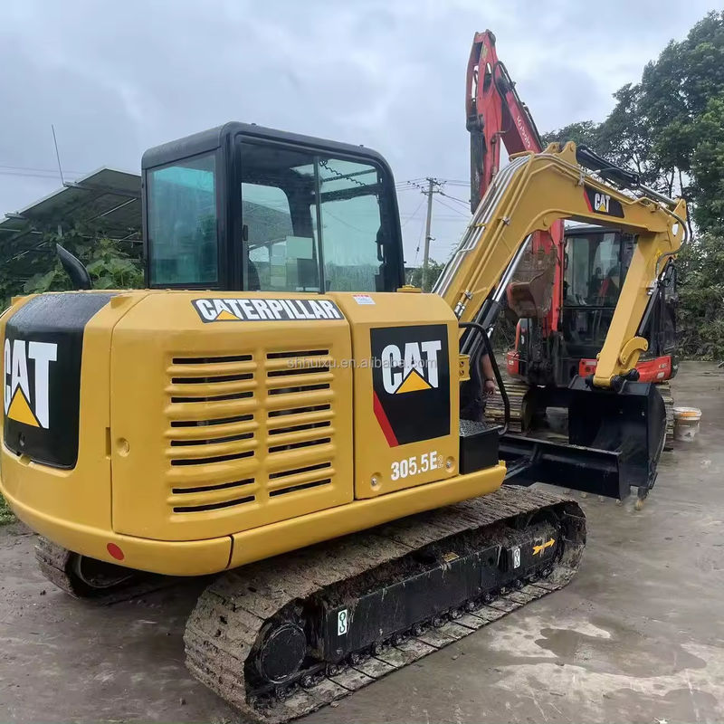 NEW modele Digunakan CAT 305.5 excavator CAT 305.5E2 mini excavator Untuk dijual