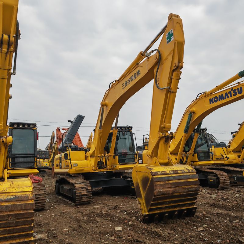35000KG Mesin yang Digunakan untuk Penggalian Komatsu PC350-7 Perbaikan Mesin Tangan Kedua