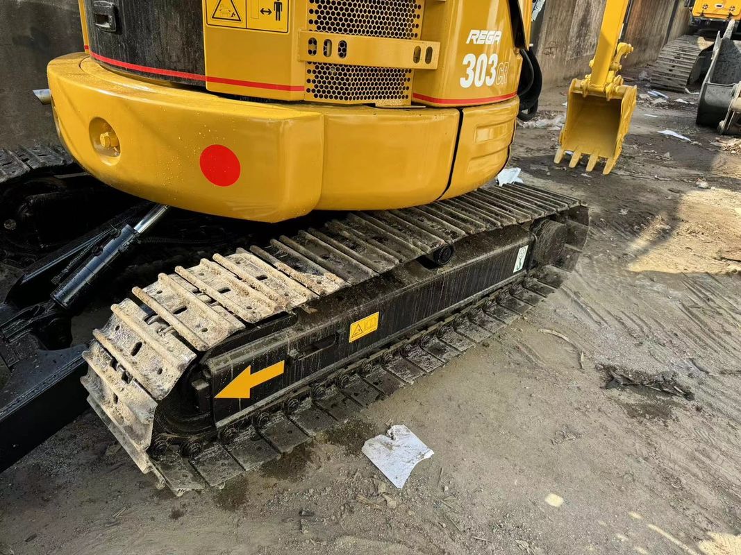 Digunakan Excavators Track mini Excavator Digunakan Caterpillar Cat306 untuk pekerjaan rumah
