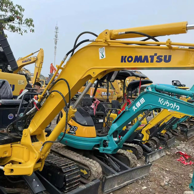 mini crawler excavator di stock bekas komatsu pc30/harga rendah bekas komatsu mini digger pc 30 dijual