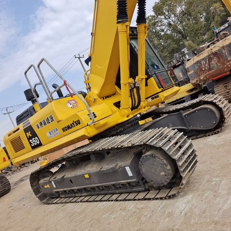 warna asli bekas excavator komatsu pc350-7/second hand excavator komatsu pc350-7 dijual