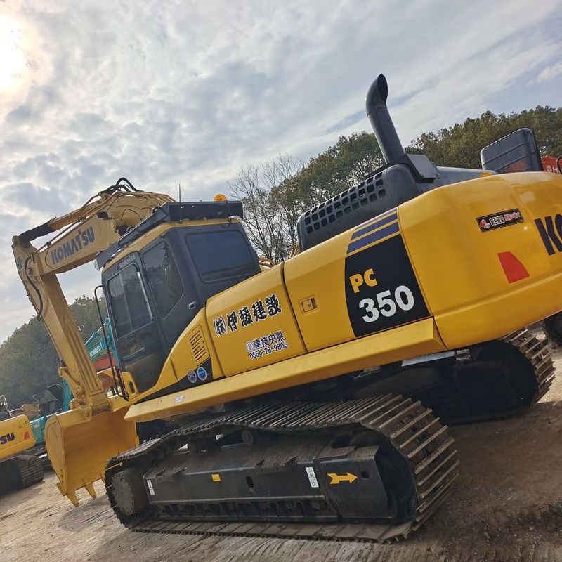 warna asli bekas excavator komatsu pc350-7/second hand excavator komatsu pc350-7 dijual