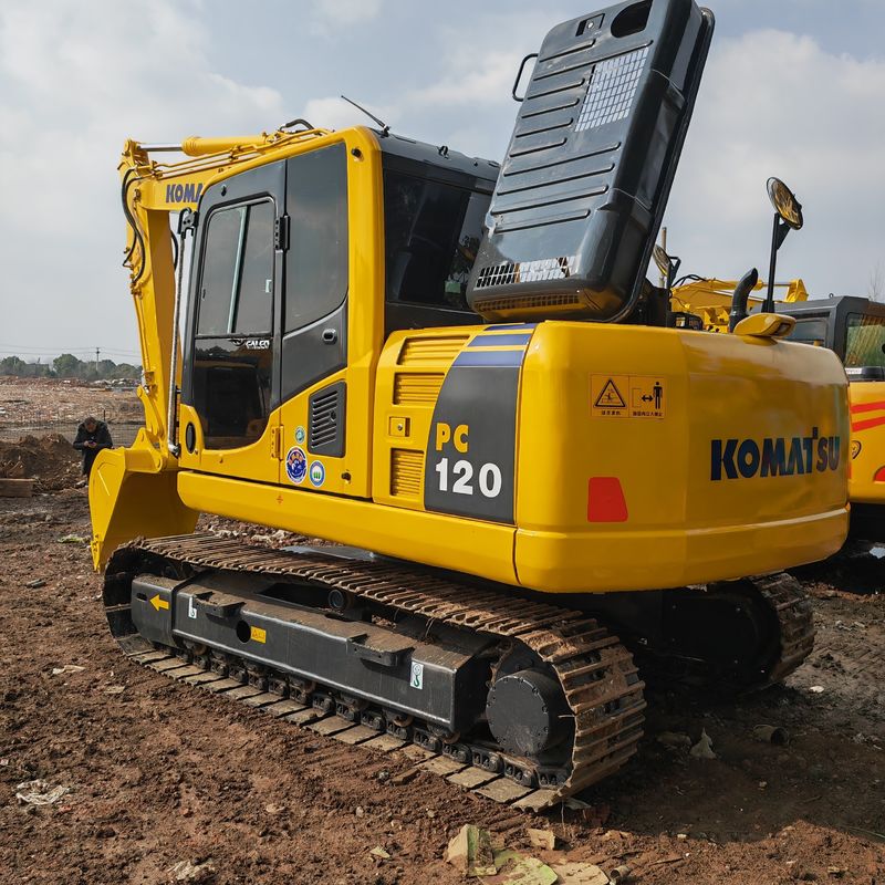 warna asli digunakan komatsu excavator komatsu pc120/tangan kedua harga rendah excavator komatsu pc120