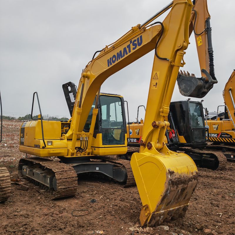 warna asli digunakan Komatsu pc110/Hydraulic Crawler excavator digunakan komatsu pc110 dijual