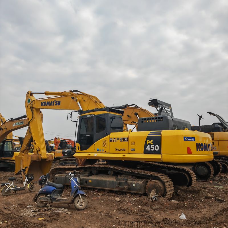 kekuatan penggalian tinggi digunakan penggali besar komatsu pc450/detik tangan komatsu pc450 dijual