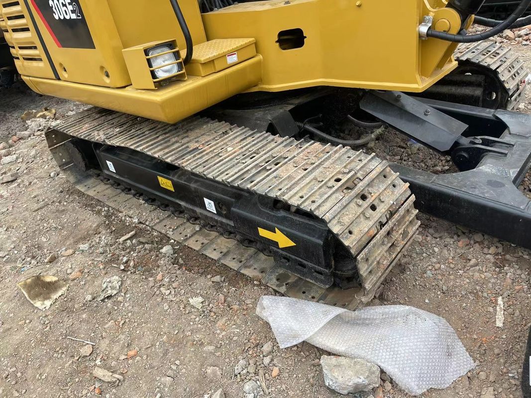 Original Jepang CAT306E 305.5 308E 320D Mini excavator bekas/ Memiliki sertifikat EPA konstruksi & bangunan mesin