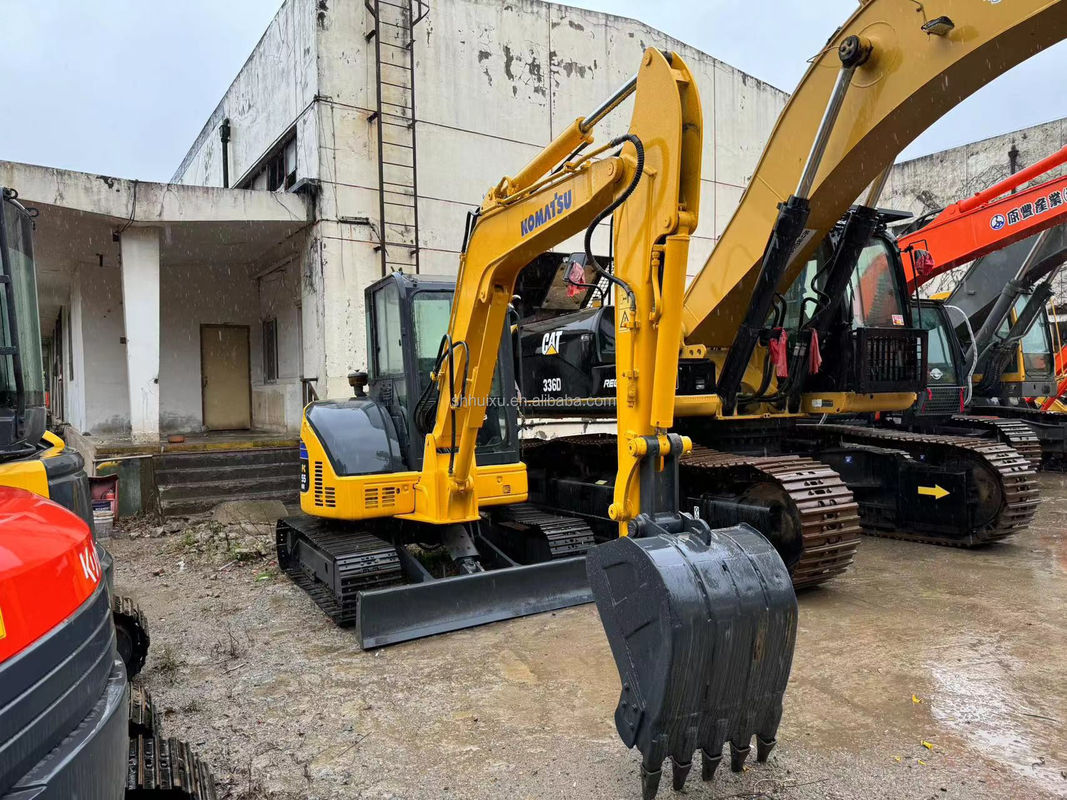5.5ton mini bekas excavator digunakan komatsu pc55/harga murah kualitas tinggi bekas Komatsu pc55 dijual