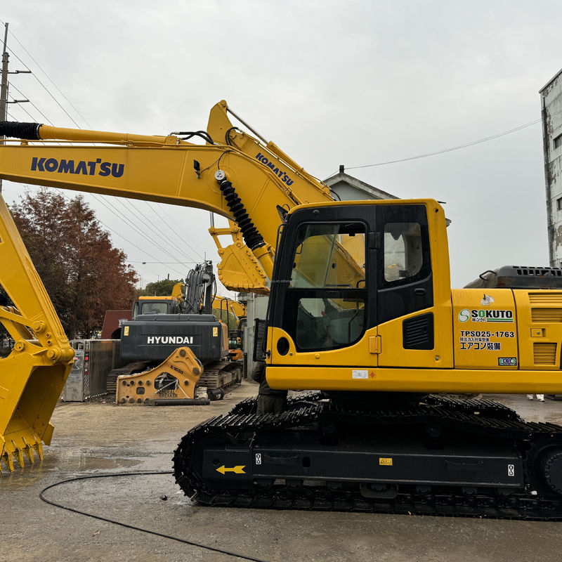 20 Ton Digger Tangan Kedua Komatsu PC200 Excavator Crawler Jenis