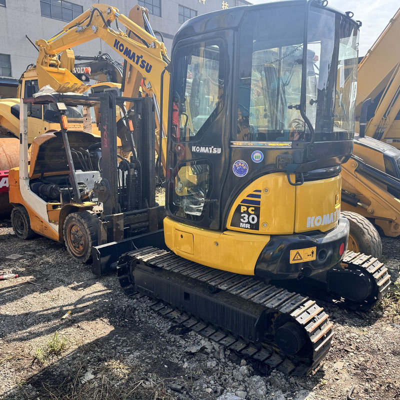 Komatsu Merek Mini Excavators 3 Ton 4 Ton Digunakan Komatsu Pc30 Pc35 Pc40