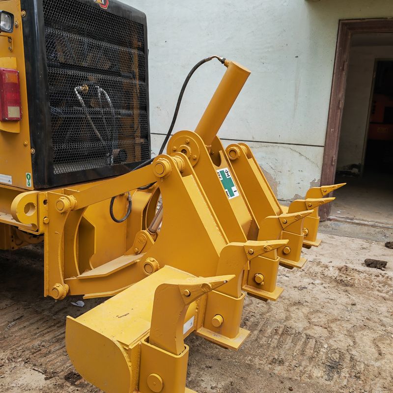 Digunakan excavator tanah leveler Caterpillar CAT140K roader mesin bekas mesin traktor Jepang dalam kondisi baik