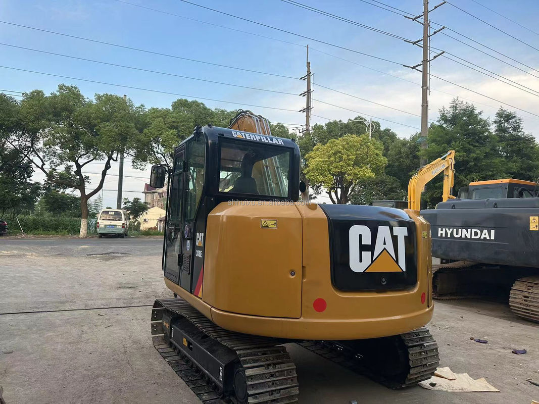 mesin berat digunakan excavator CAT 308E bekas excavator kucing 308e jam kerja rendah