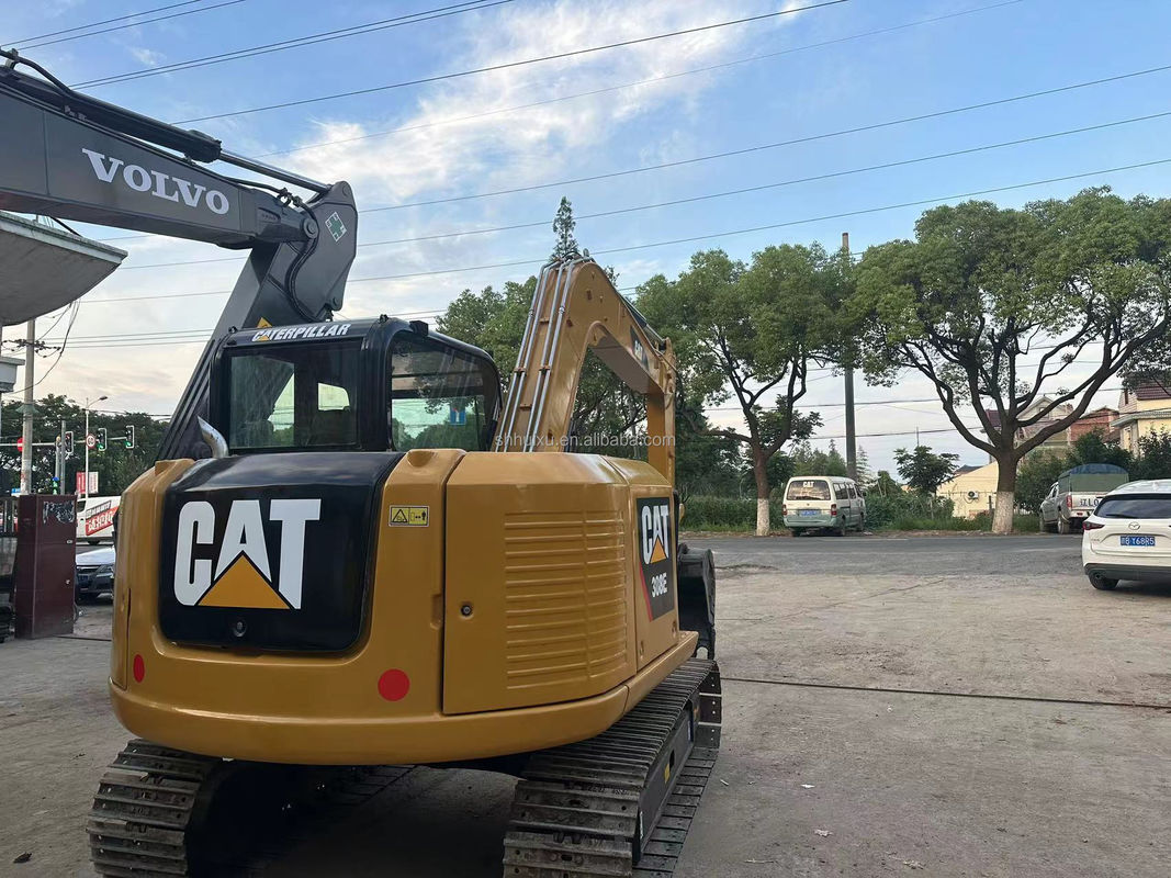 mesin berat digunakan excavator CAT 308E bekas excavator kucing 308e jam kerja rendah