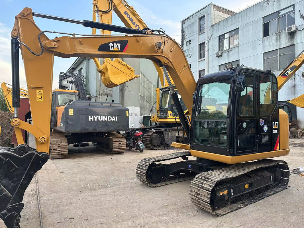 mesin berat digunakan excavator CAT 308E bekas excavator kucing 308e jam kerja rendah