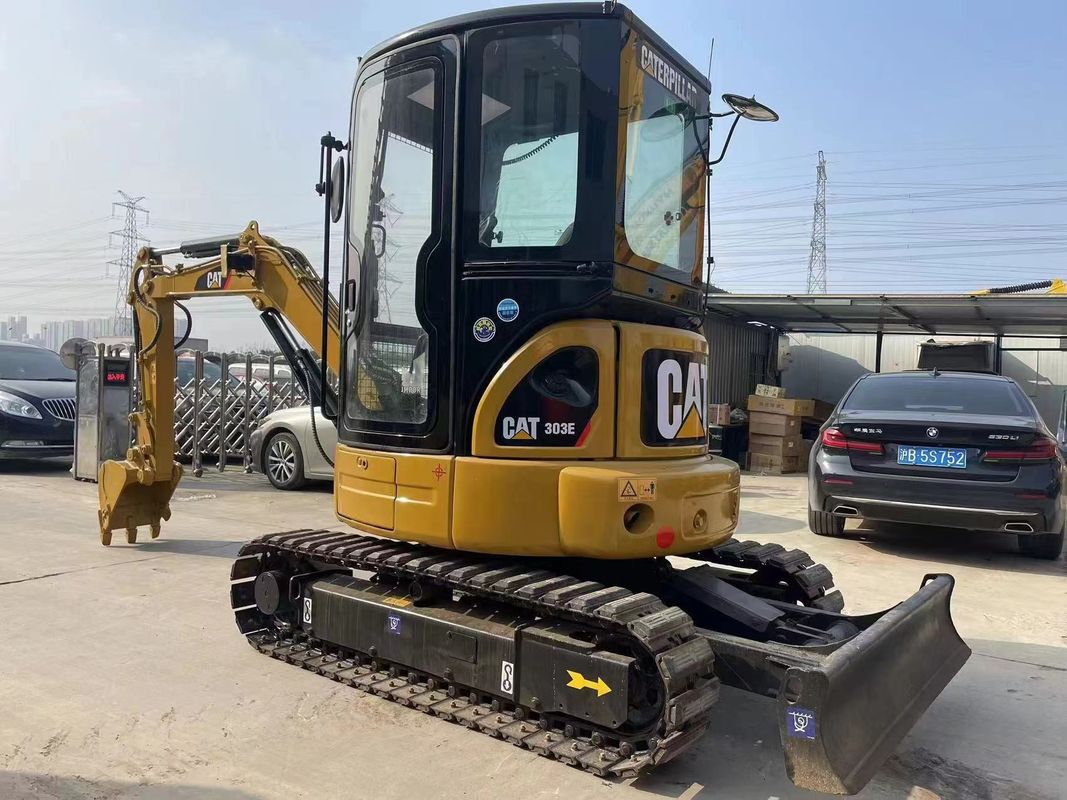 kualitas tinggi digunakan kucing 303 bekas excavator 303 mesin asli digunakan mini excavator kucing 303