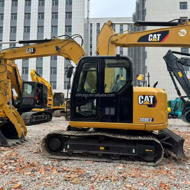 digunakan excavator cat308e kondisi baik bekas excavator cat 308c jam kerja rendah di jual