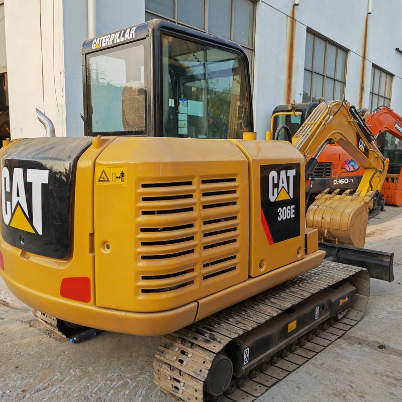 digunakan excavator hidraulik cat 306e / detik tangan excavator bertenaga tinggi cat 306e dijual