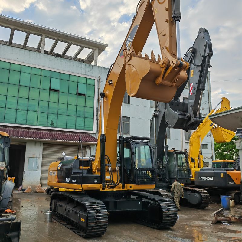 Digunakan excavator cat336d/kekuatan penggalian tinggi bekas excavator 336d siap untuk pengiriman