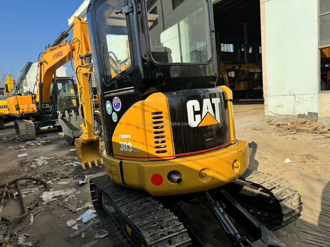 Hampir baru Jepang bekas 3 ton mini excavator CAT303CR bekas crawler Jepang bekas harga excavator untuk dijual