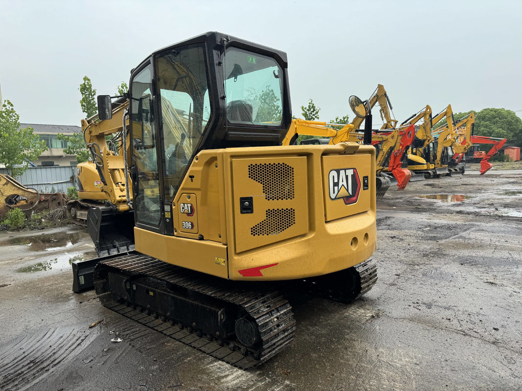 99%NEW JAPAN mini berkualitas tinggi digunakan baru kucing 306 excavator 2023 excavator dalam kondisi baik 6 TON