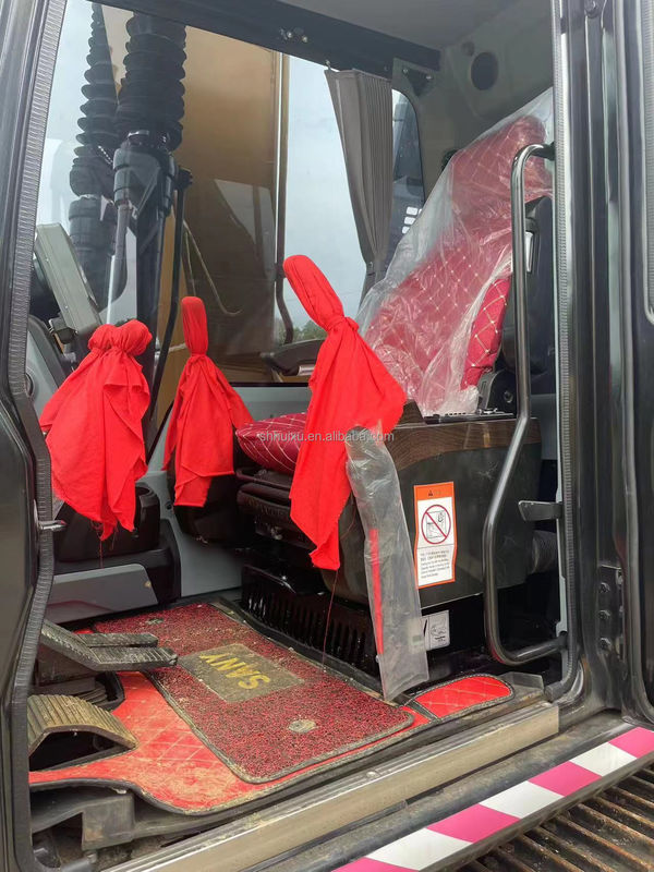 Hampir baru 95% 13,5Ton Sany SY135 bekas excavator penggali bekas crawler mini Cina merek sany untuk dijual
