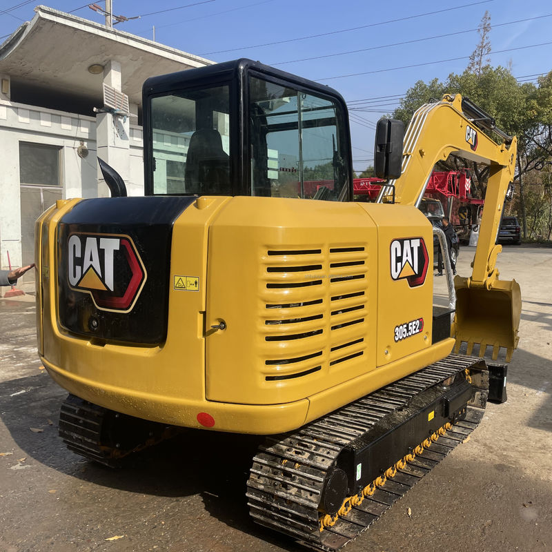 original ulat CAT 305.5E excavator beli bekas excavator CAT305.5E penggali harga murah dengan jam kerja rendah
