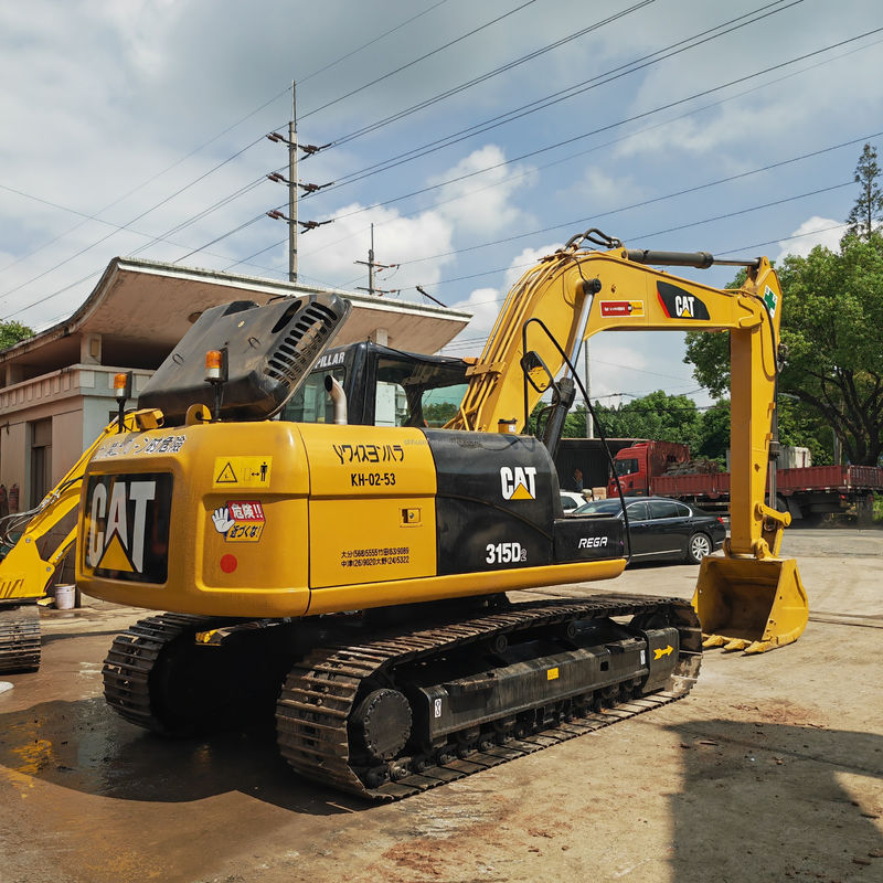Digunakan Cat 315D2 dengan 15 Ton Crawler Excavators dalam Good Working mesin konstruksi Cat 315D2 Excavator