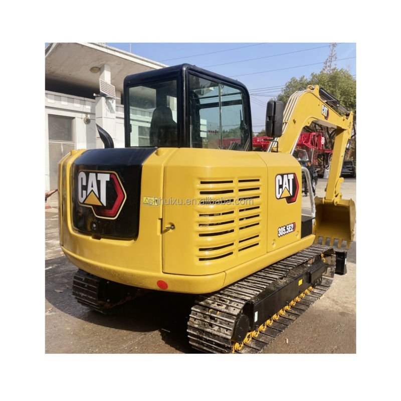 5 ton bekas excavator CAT305.5E dengan harga murah dijual di Cina Shanghai