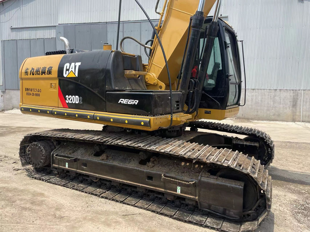 20TON Kekuatan Penggalian Tinggi Digunakan Excavator CAT320D / SECOND HAND Low Working Hours Excavator 20YON CAT 320D