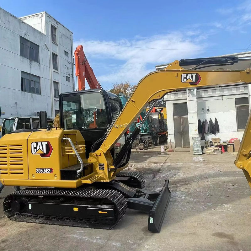 EXCAVATOR CAT305.5E DI stok EXCAVATOR CREWLER SECOND HAND POWER CAT305.5E EXCAVATOR untuk dijual