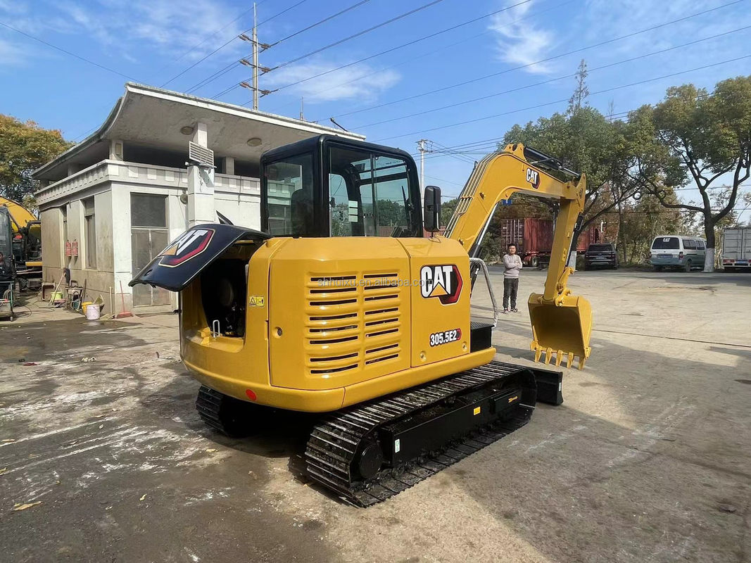 EXCAVATOR CAT305.5E DI stok EXCAVATOR CREWLER SECOND HAND POWER CAT305.5E EXCAVATOR untuk dijual