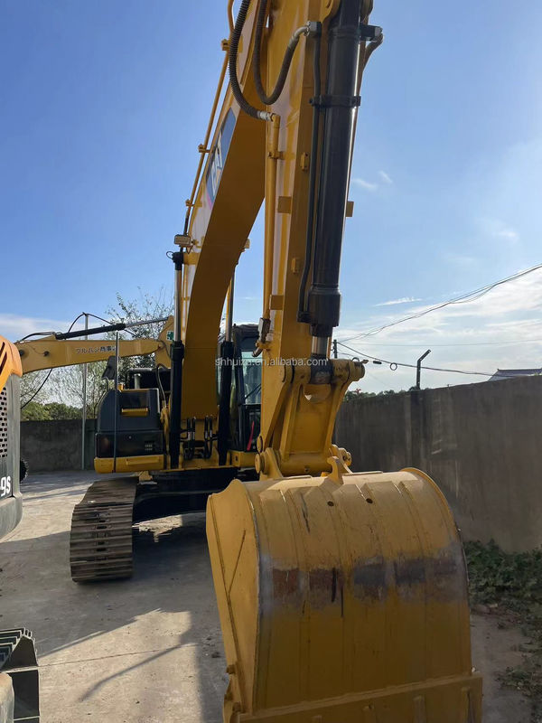 warna kuning asli cat320d bekas excavator cat320d dijual dengan harga murah
